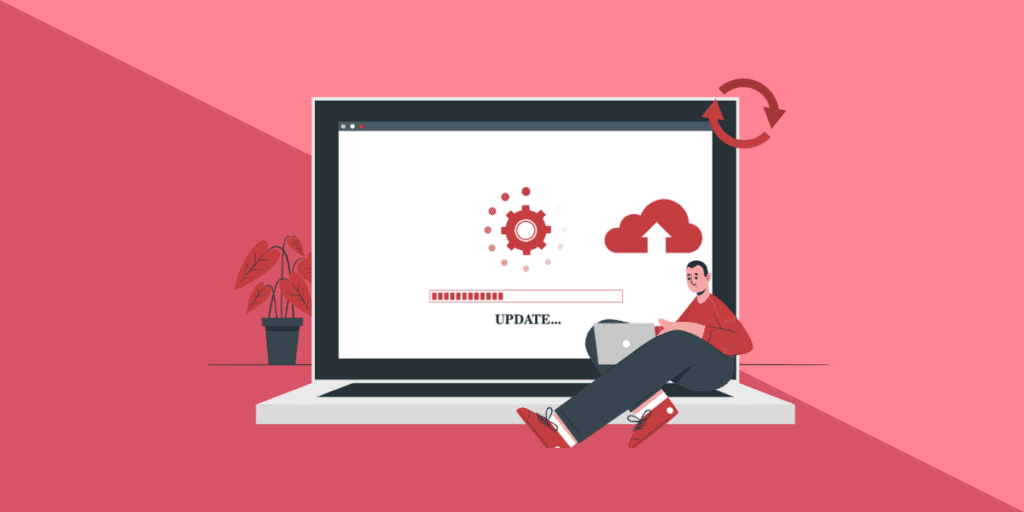 Free CPA Study Planner Tool: Get, Customize & Go 2 a person updating his computer software