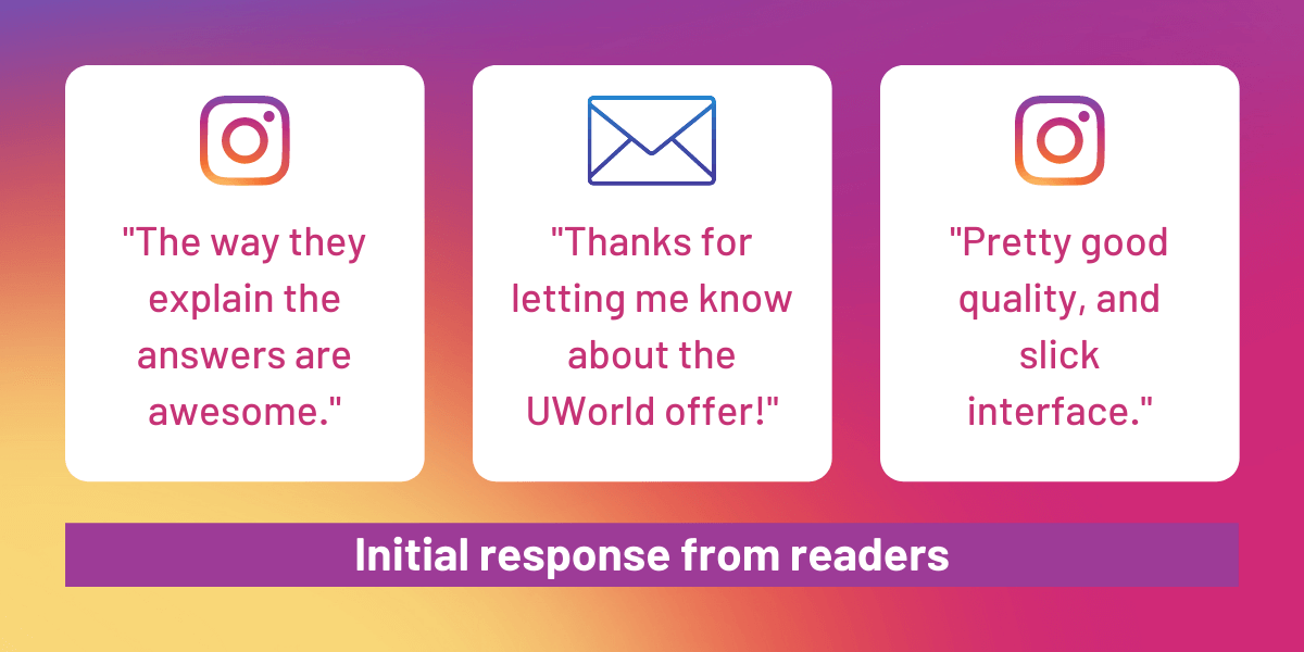 Education Prep Powerhouse UWorld Starting a Big Push into CFA Exams 14 UWorld CFA Provider Testimonials