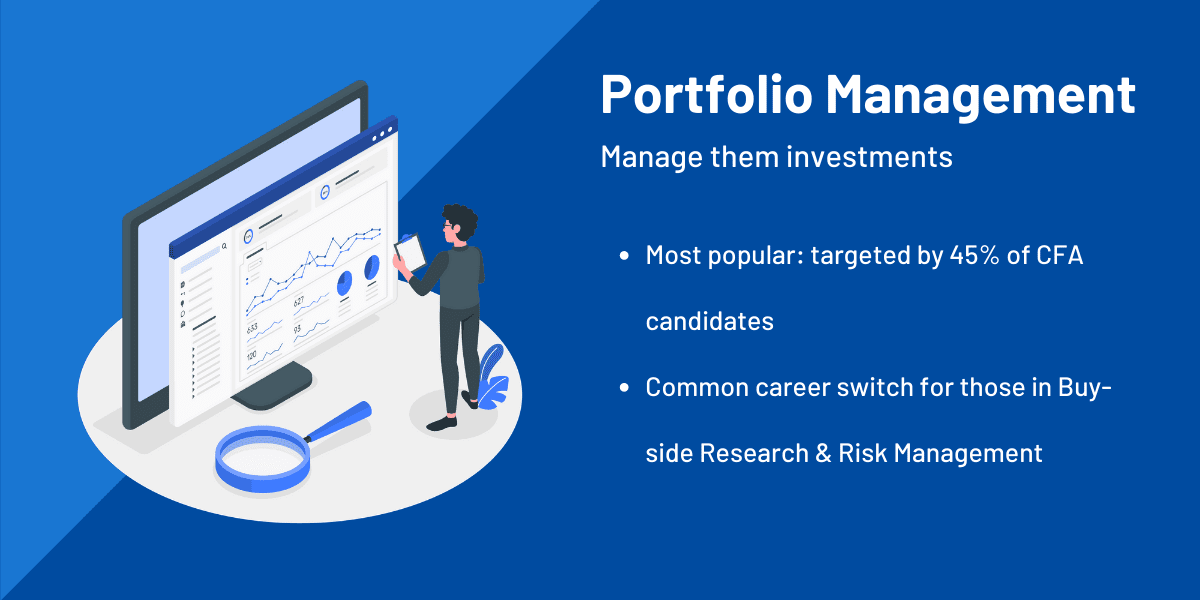 CFA Careers: What Are Typical Job Opportunities for CFA Charterholders? 4 CFA portfolio management