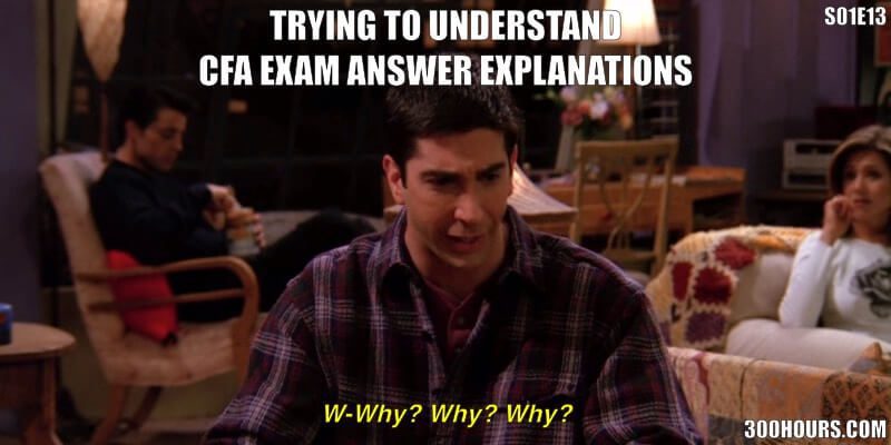 CFA Meme: Understanding CFA Exam Answers