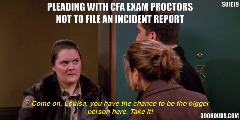 CFA® Exam Meme Challenge: Memefying Every Friends Episode in Season 1 25 CFA Friends Meme: CFA Exam PCP Investigation
