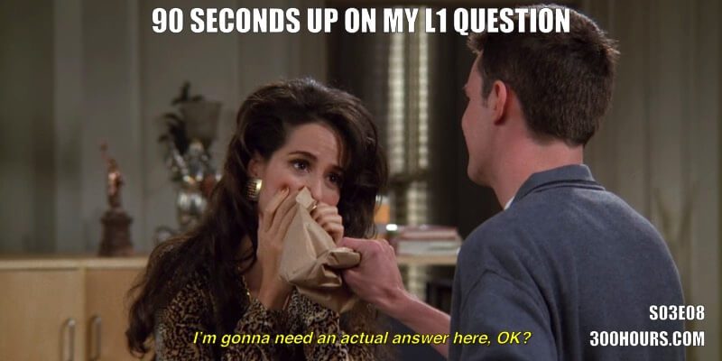 CFA® Exam Meme Challenge: Every Friends Episode in Season 3 9 CFA Friends Meme: 90 seconds per question on CFA Level 1