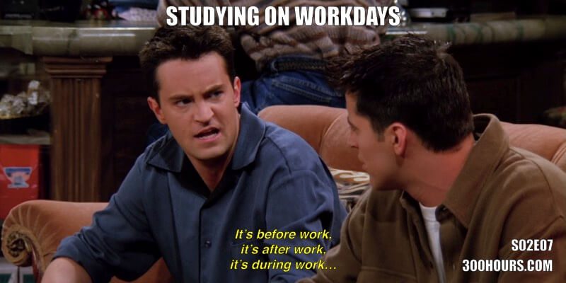 CFA® Exam Meme Challenge: Every Friends Episode in Season 2 11 CFA Friends Memes: Studying on Workdays