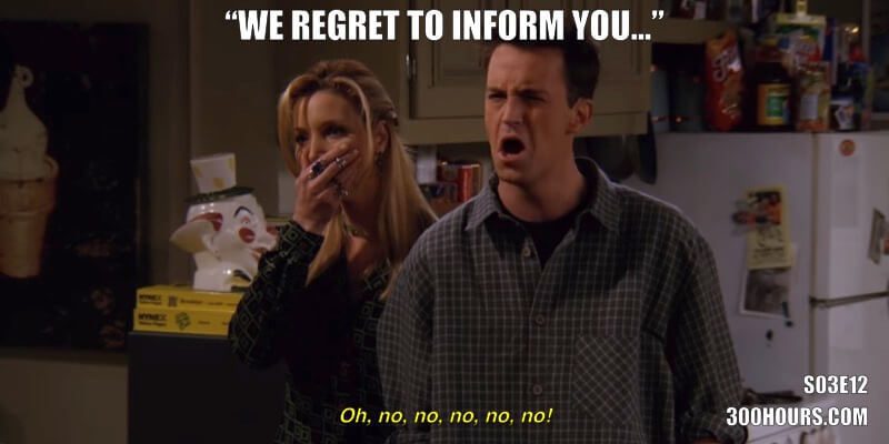 CFA® Exam Meme Challenge: Every Friends Episode in Season 3 13 CFA Friends Meme: Failing the CFA exams