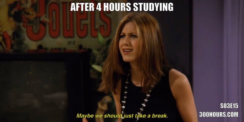 CFA® Exam Meme Challenge: Every Friends Episode in Season 3 17 CFA Friends Meme: Take Study Breaks