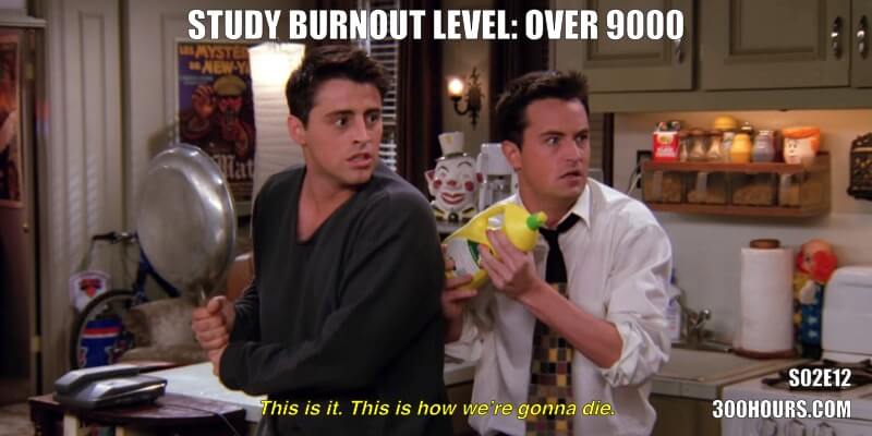CFA Friends Memes: Burnout