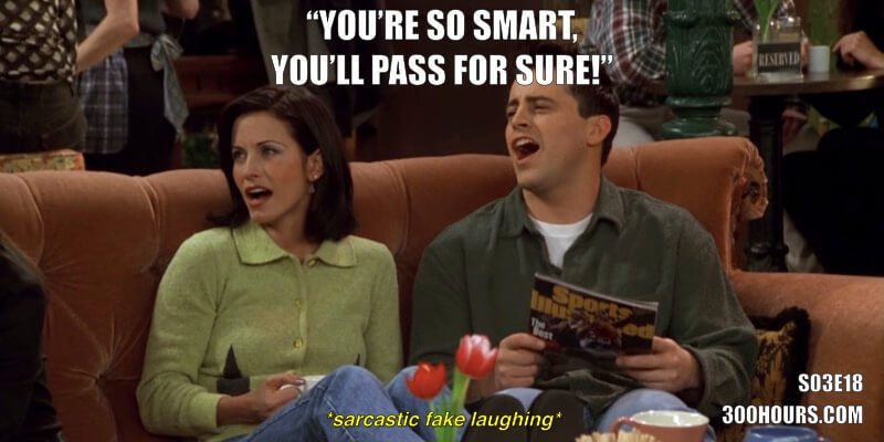 CFA® Exam Meme Challenge: Every Friends Episode in Season 3 21 CFA Friends Meme: What not to say to CFA candidates