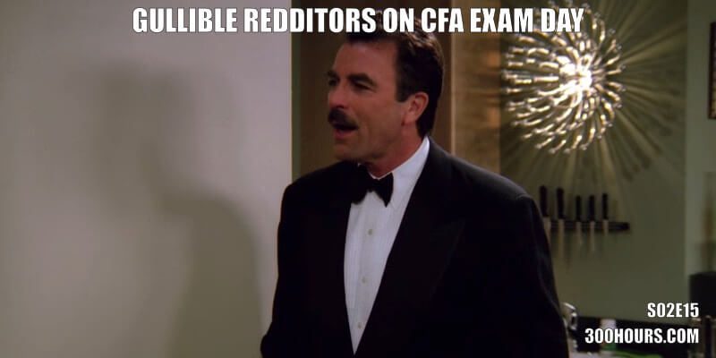 CFA® Exam Meme Challenge: Every Friends Episode in Season 2 23 CFA Friends Memes: Redditors tell candidates to wear suits because there are recruiters