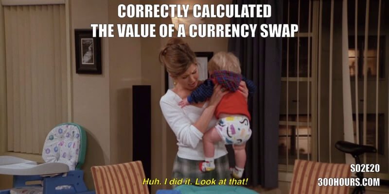 CFA Friends Memes: Valuing currency swaps