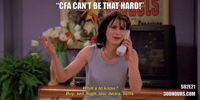 CFA® Exam Meme Challenge: Every Friends Episode in Season 2 29 CFA Friends Memes: CFA is not hard or difficult