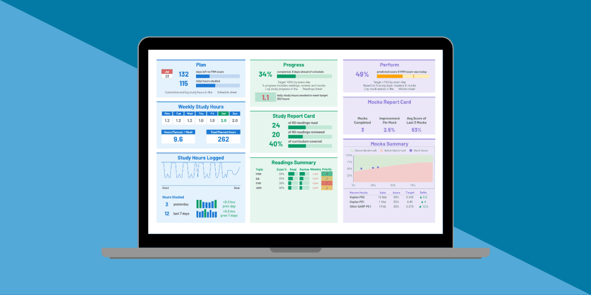 2025 Free FRM Study Plan: Create Yours Now 1 free frm study planner