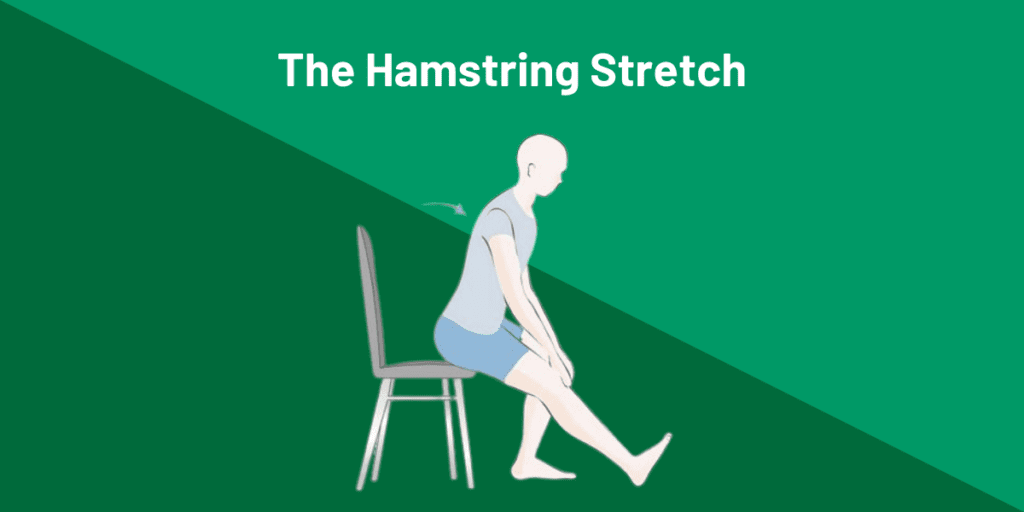 13 Easy Desk Stretches To Do For Better Posture 17 The Hamstring Stretch
