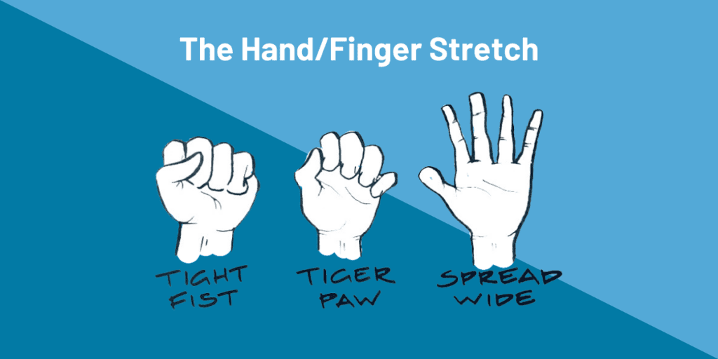 13 Easy Desk Stretches To Do For Better Posture 9 The Hand Finger Stretch