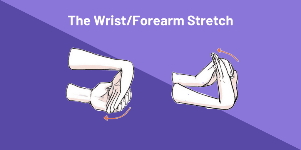 13 Easy Desk Stretches To Do For Better Posture 8 The Wrist Forearm Stretch