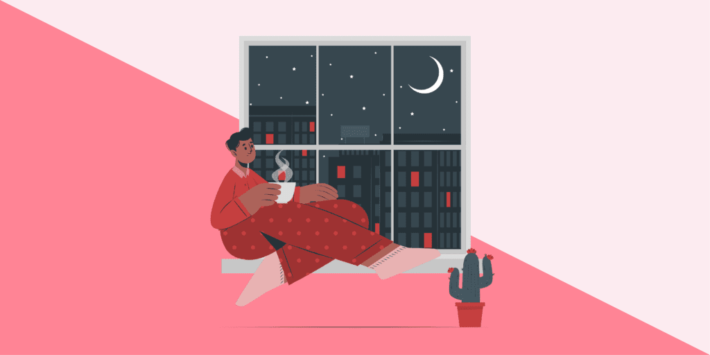 Sleep Deprivation: Symptoms, Effects & How To Cure It 6 night time chill relax tea drink window