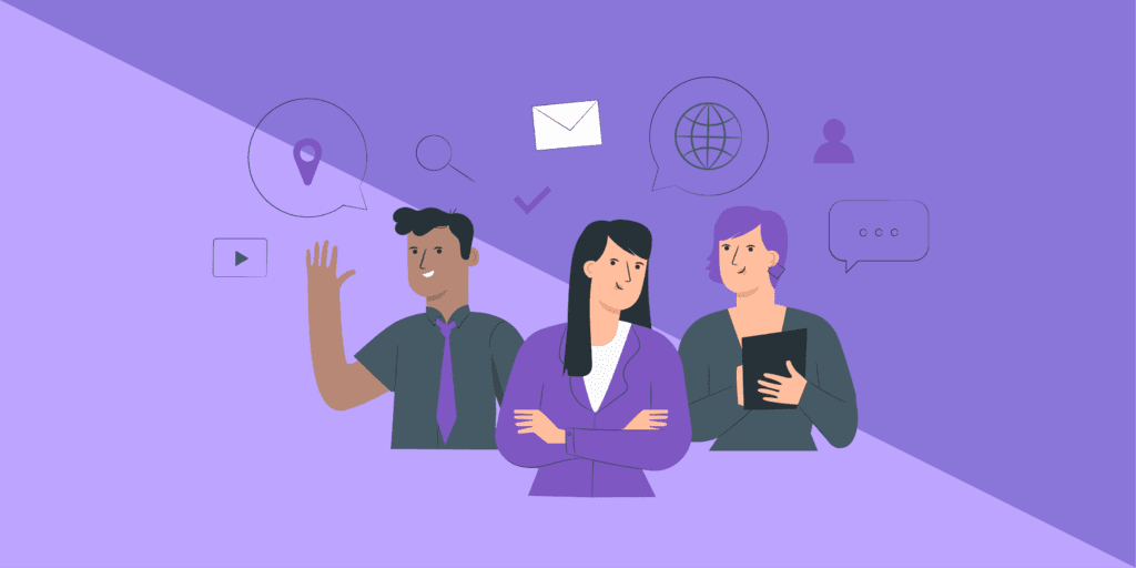 Phone Interview Tips: 10 Clear Steps to Acing It 4 job candidates colleagues