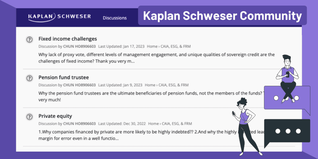 Kaplan Schweser Community ESG