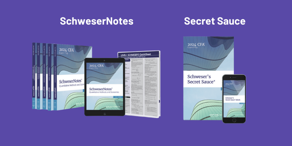 Kaplan Schweser CFA: Detailed Reviews, Study Packages & Discounts 14 Schweser study materials